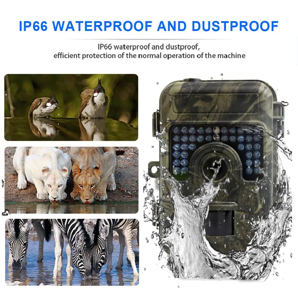 

HH-662 16MP 1080P Hunting camera 0.6S Motion Digital Infrared Trail Camera Night vision wild cam photo traps game camera Chasse