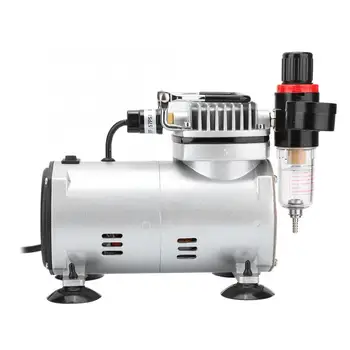 

Piston Type Quiet Mini Air Compressor Pump for Airbrush Model Painting Spraying EU Plug 250V Air Compressor