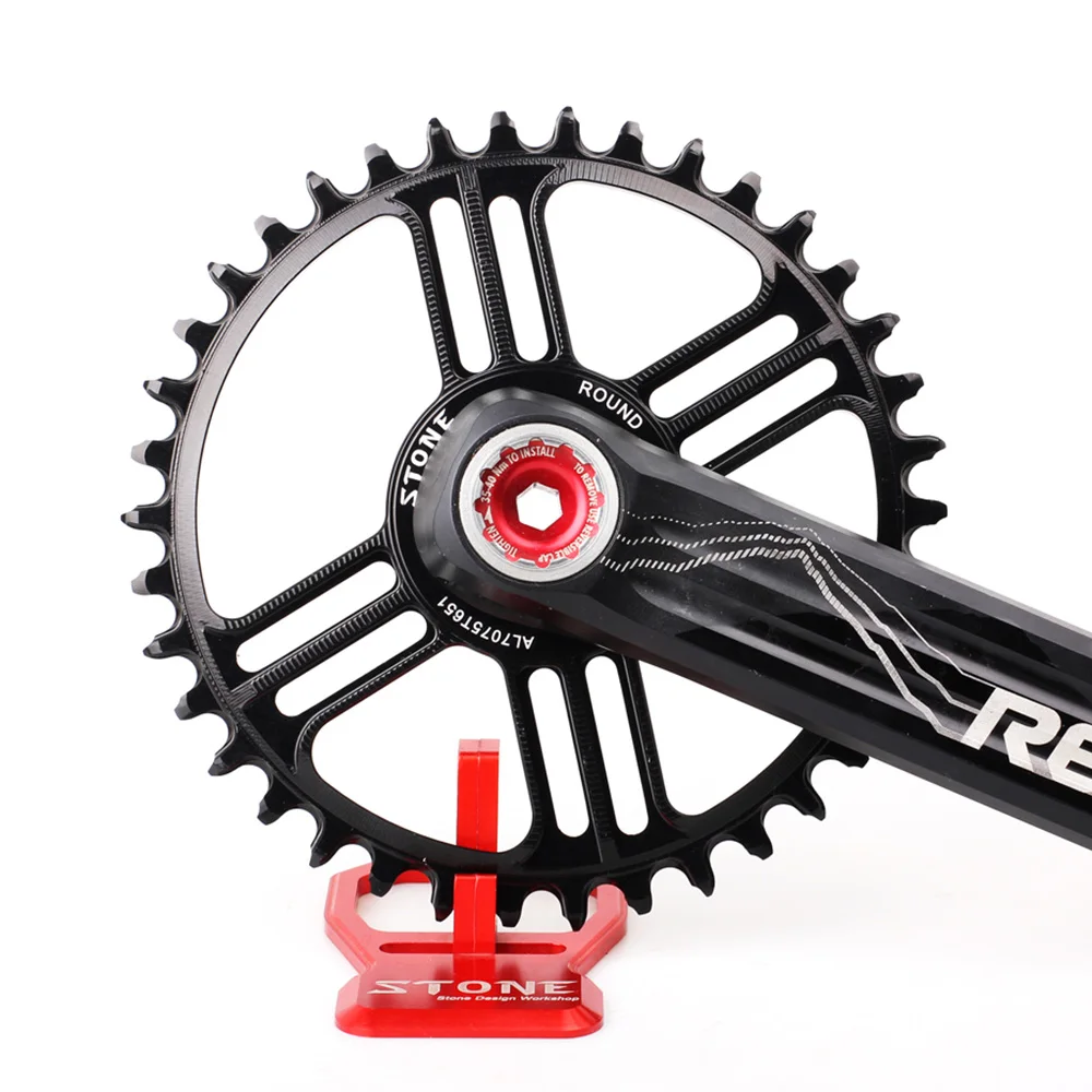 Круглая Звездочка для горного велосипеда Stone MTB Rex1 Rex2 3DF 3D + 30 мм прямое Крепление