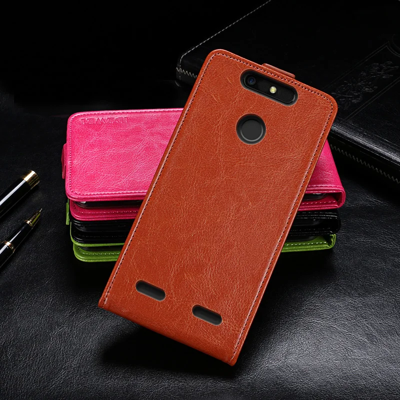 IDEWEI для zte Blade V8 Lite чехол Флип из искусственной кожи Fundas Капа аксессуары |