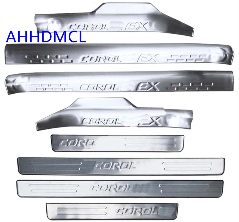 Автомобильная Входная педаль пороговая полоса порога для Corolla E12 Ex 2004 2005 2006