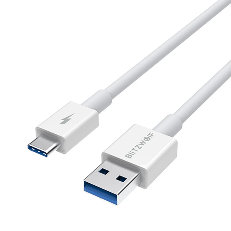 BlitzWolf USB Type C 5A кабель передачи данных для быстрой зарядки зарядное устройство