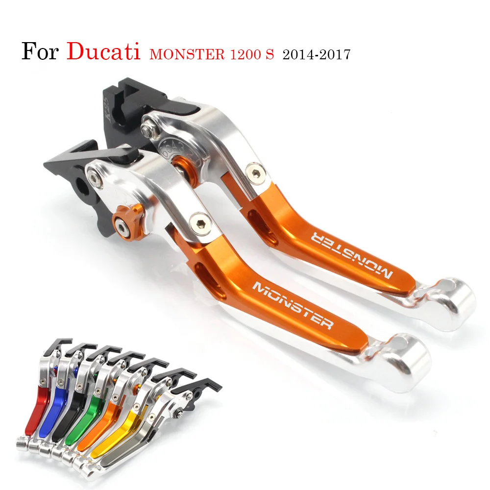 

ForFor Ducati MONSTER 1200 S 2014 2015 2016 2017 Brake Clutch Extendable Handle Levers Folding Lever Motorcycle Accessories