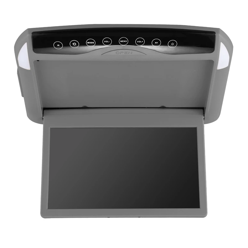 Ультратонкий автомобильный монитор 10 1 дюйма с откидной крышкой на потолок TFT ЖК