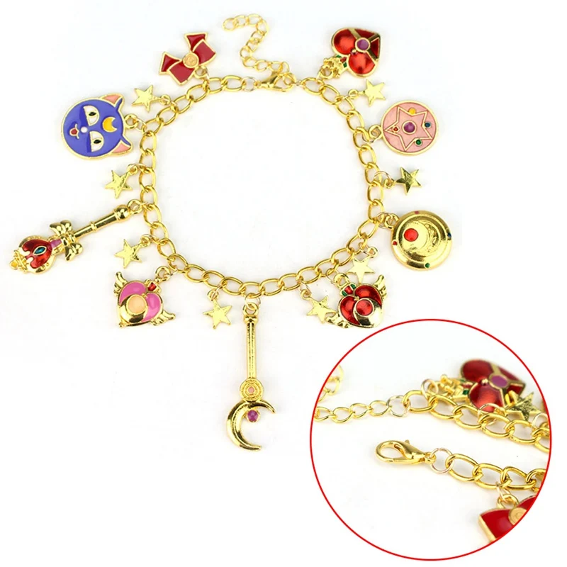 Сейлор Мун женский браслет Косплей Аниме Реквизит костюм аксессуары