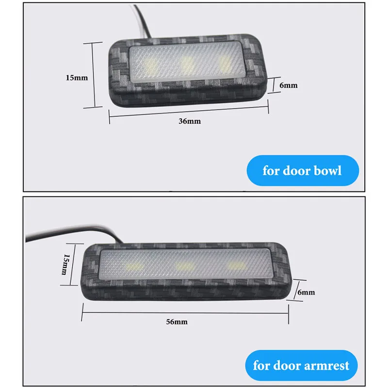 RXZ 4 шт. Автомобиль окружающего светильник интерьера автомобиля Светильник Автомобиля внутренняя чаша светильник межкомнатных дверей подлокотник светильник s дверные ручки окружающей среды декоративный светильник