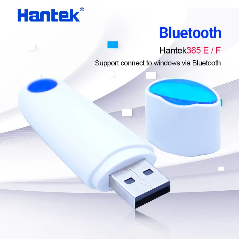 Адаптер Bluetooth поддержка подключения к Windows через для регистратора данных Hantek 365E/F |