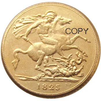 

1825 EF Great Britain George IV IIII Gold Full Sovereign Gold Plated Copy Coin