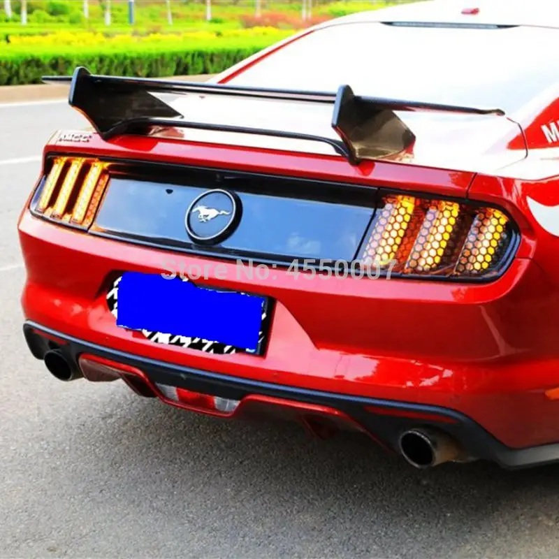 Спойлер из углеродного волокна для ford mustang заднего крыла багажника выступ Спойлеры для ford mustang