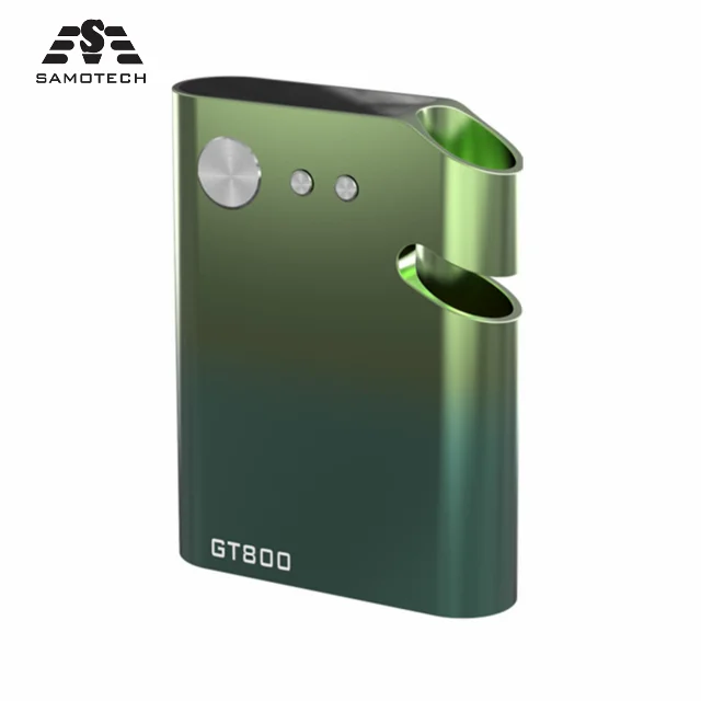 DazzVape GT800 vape ручка батарея 800 мАч TC коробка мод испаритель VW/TC мод для воска толстый масляный бак картридж VS IMINI vmod - Цвет: green