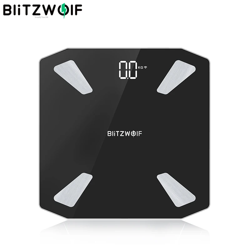 Умные весы BlitzWolf с поддержкой Wi-Fi и управлением через приложение |