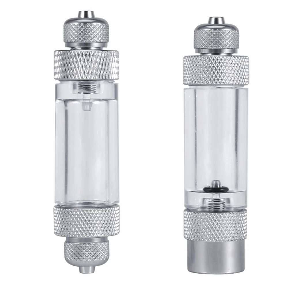 체크 밸브 레귤레이터 디퓨저 반응기, 단일 헤드 또는 이중 헤드 수족관 CO2 버블 카운터, 공기 펌프 액세서리-Freehip.co.kr