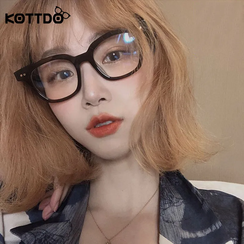Eyeglasses Frames Vintage Square Anti-blue Light Women Classic Optical for Men Clear Frame eyeglasses frames eyeglass frames square eyeglasses optical glasses