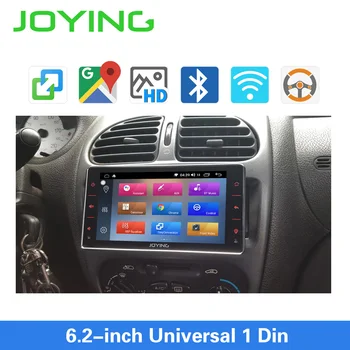 

6.2" Universal Head Unit Single Din Built In DSP Mirror Link Wifi Bluetooth SWC Android 8.1 Car Radio Stereo NO DVD GPS Player