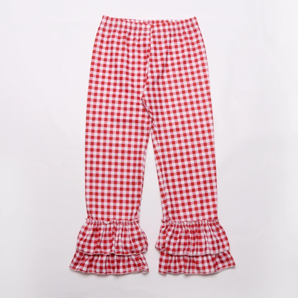 Cena Noworodek dziewczynek haftować T Shirt topy leginsy 2 sztuk stroje zestaw ubrania z długim rękawem jesień i zima ubrania