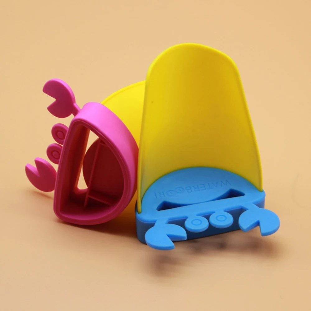 Crab Shape Faucet Extender Baby Auxiliary Child Hand Washing Machine Safety Guide Sink Bathroom Accessories Home Living Supplies Crab Shape Faucet Extender Baby Auxiliary Child Hand Washing Machine Safety Guide Sink Bathroom Accessories Home Living Supplies