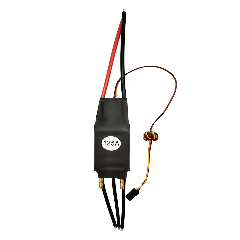 125A 200A ESC Brushless Motor Speed Controller ESC Spare Parts for RC Car Truck Boat