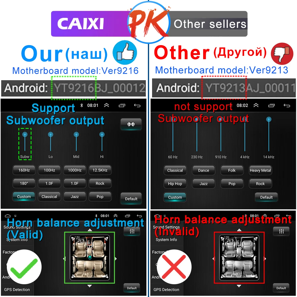 2 Din Android 9.0Car Радио мультимедийный плеер для Nissan Volkswagen TOYOTA Honda KIA Hyundai mazda