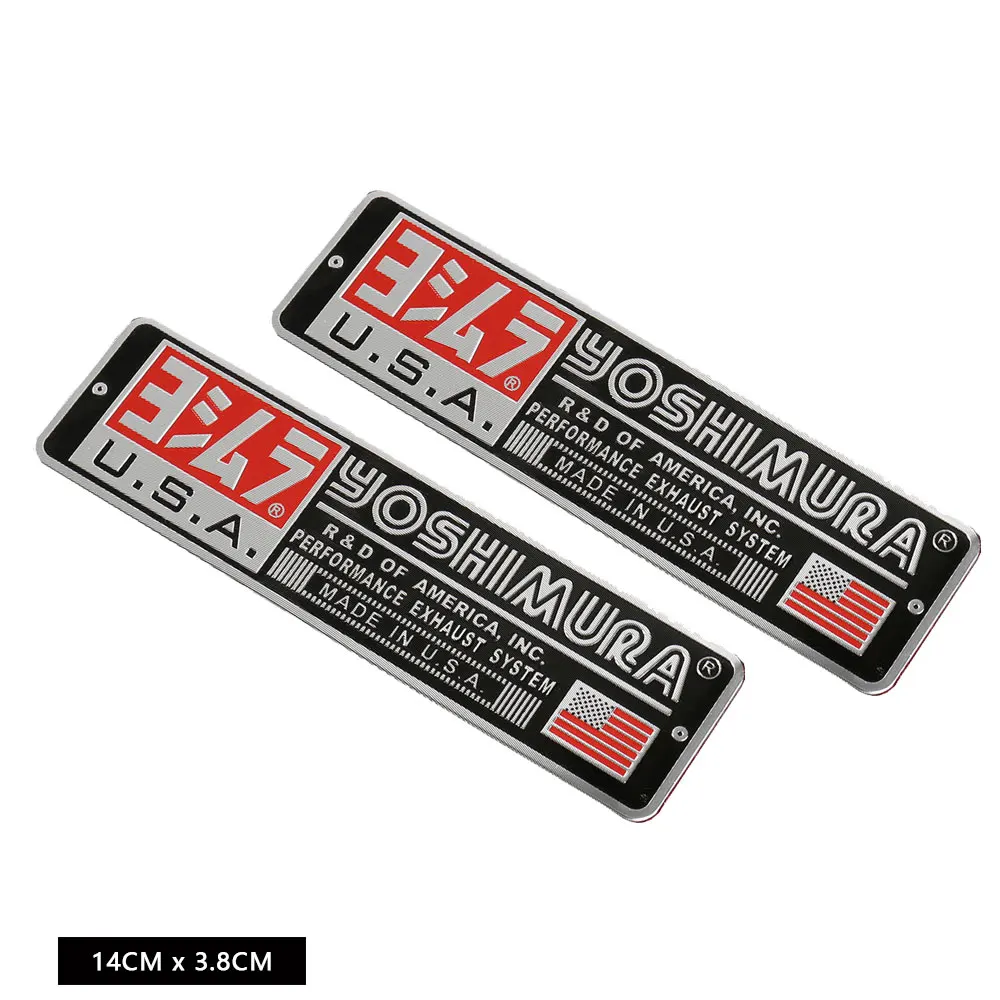 Best Offers Sticker Decal Emblem Arrow Yoshimura Scorpio Exhaust-Pipe Heat-Resistant Motorcycle Aluminum LZO8Wdlz