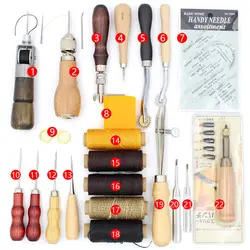 Набор пробивных инструментов для шитья DIY, набор пробивных игл для шитья, набор инструментов для шитья, набор конусов ручной работы