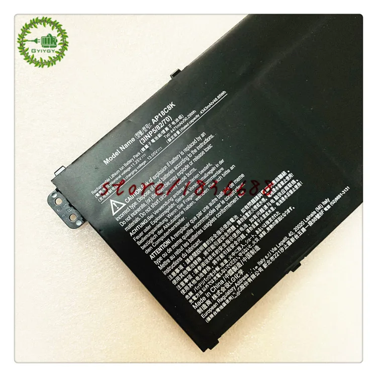 GYIYGY 11,25 V 4471mAh 50,29wh AP18C8K Аккумулятор для ноутбука acer