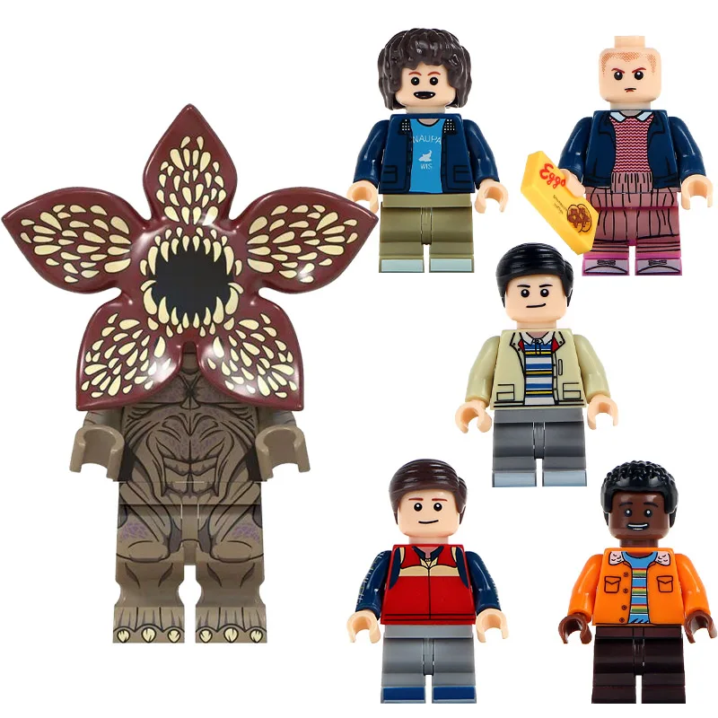 50 шт., WM863, Demogorgon, Дастин, Eleven, Lucas, Mike Will Stranger Things, экшн-модель, строительные блоки, игрушки для детей