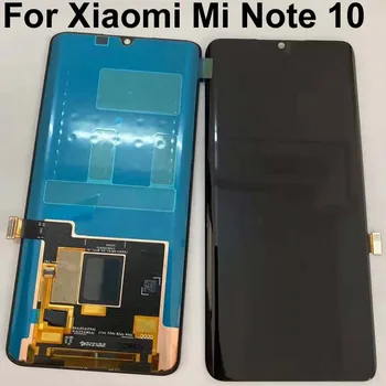 

6.47 New Original Super Amoled For Xiaomi MI Note 10 /MI note 10 Pro LCD Display Edge Screen +Touch Screen Digitizer Assembly
