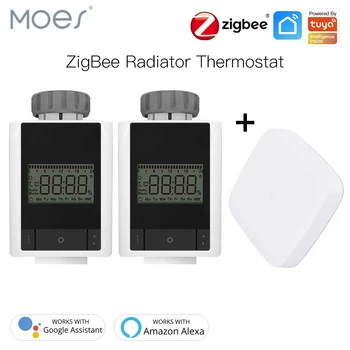 

Tuya ZigBee 3.0 Smart Thermostatic Radiator Valve Home Thermostat Heater TRV Voice Control with Alexa Google home Smart Life