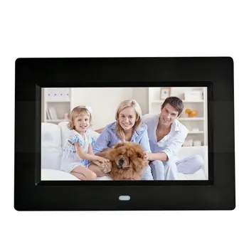 

7 Inch Led Backlight Hd Full Function Digital Photo Frame Electronic Album Photo Desktop Photo Album Music Video