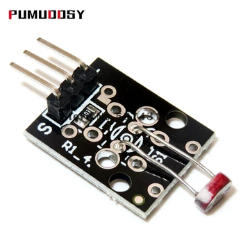 

100pcs/lot KY-018 3pin Optical Sensitive Resistance Light Detection Photosensitive Sensor Module for arduino DIY Kit KY018
