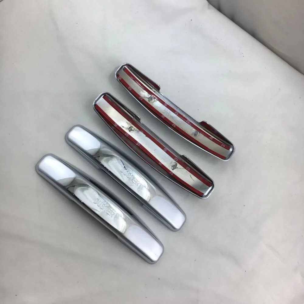 For Dacia Duster 2018-2020 CHROME DOOR HANDLE TRIM COVER STAINLESS STEEL 4-Tür 4 PCS 