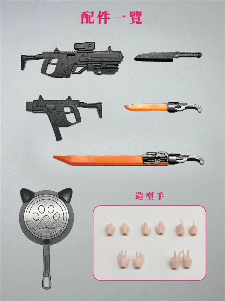 Оранжевый кот промышленник 1/12 человек планер Cat 002 phyllisis Gundam Assembly Action figureal Model