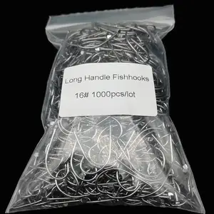 KIZQYN Fishing Hooks Circle Hook Sale by Bulk 1000 Pieces/lot Eyed Fishing  Hook Jig Hooks 3#-15# Barbed Fishhooks Fishing Accessories Wholesale  Fishing Accessories (Color : Flat Head, Size : 3#) : Sports & Outdoors 