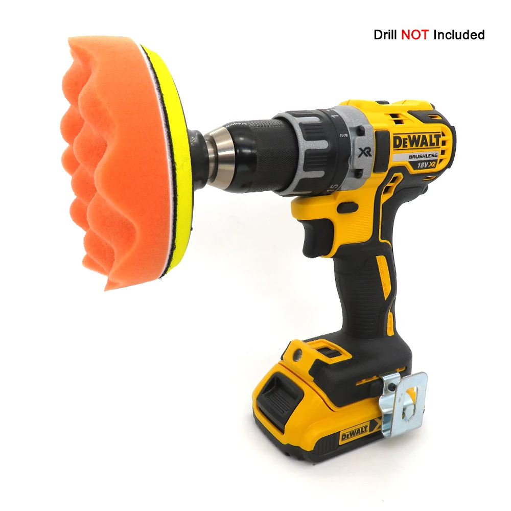 5寸波浪抛光海绵白4