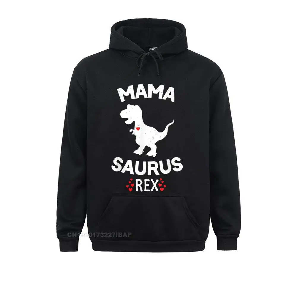 

Mama-Saurus Dinosaur Shirt Rex Mother Day For Mom Mama Hoodies New Arrival Simple Style Men's Sweatshirts Crazy Clothes