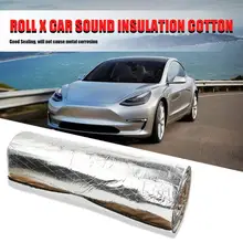Звукоизоляция автомобиля, омертвевающая пена, шумоизоляция, хлопок, водонепроницаемый, огнестойкий, сильная звукоизоляция, без запаха