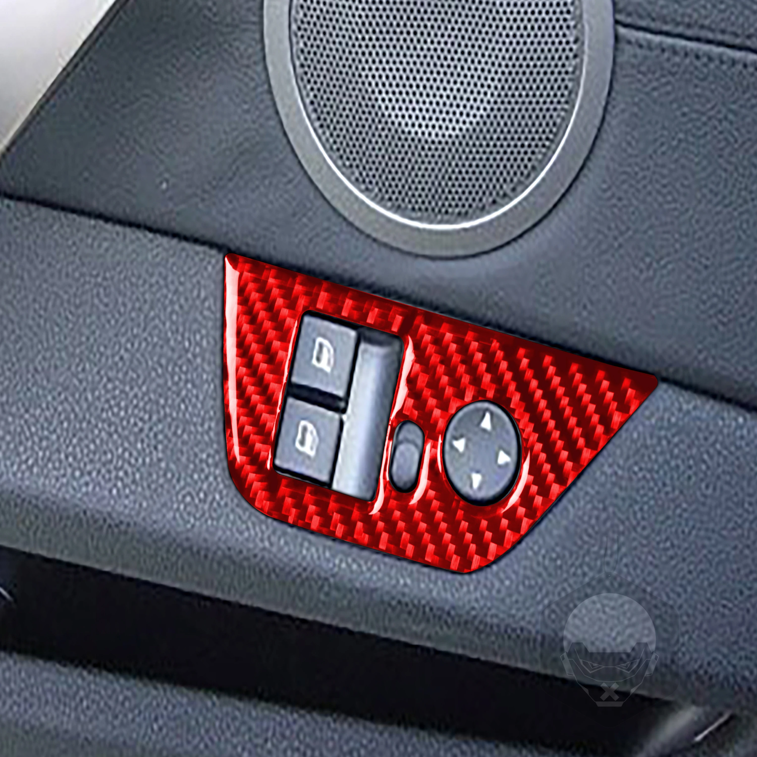 Carbon Fiber For BMW Z4 E85 2003-2008 Full Set Steering Wheel Gear Shift Panel Red Interiors Trim Covers Sticker Car Accessories