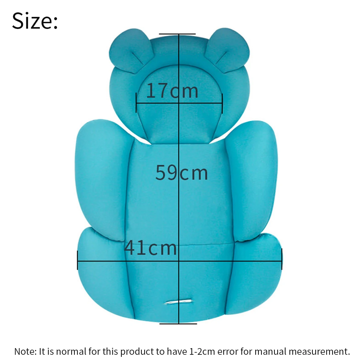 Baby Strollers medium Baby Stroller Safety Cushion Infant Car Seat Cotton Travel Sleeping Pad Thickening Children's Body Support Buggy Mat Accessories baby stroller accessories outdoor