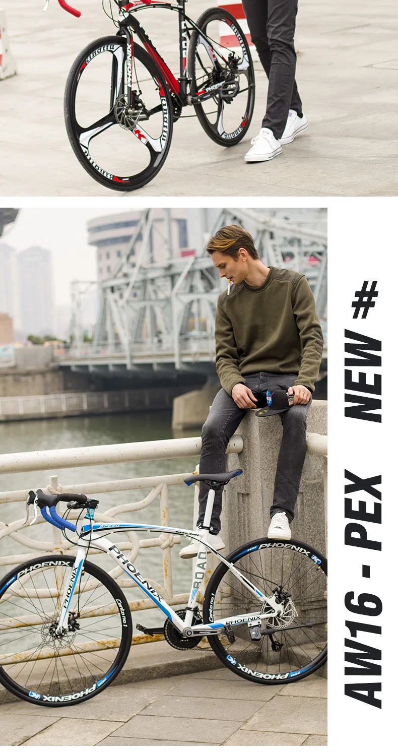 Flash Deal New Brand 700CC 18/21/27 speed carbon steel 52cm frame Bend handle road bike outdoor bicicleta Cycling racing bicycle 2 Flash Deal New Brand 700CC 18/21/27 speed carbon steel 52cm frame Bend handle road bike outdoor bicicleta Cycling racing bicycle 2