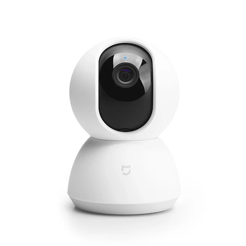 Черный Смарт-Камера Xiaomi Mijia с глобальной версией, Обновленная камера с разрешением 1080P HD, Wi-Fi, поворотная камера, ночная веб-камера с углом обзора 360, беспроводная беззвучная видеокамера - Цвет: Черный