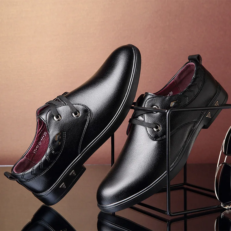 

Luxury Men Business Leather Dress Shoes Formal Wedding Shoes