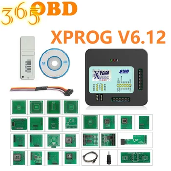 

XPROG V6.12 Add New Authorization V5.55 V5.84 X-PROG M Metal Box XPROG-M ECU Programmer Tool X Prog M V6.12 Full Adapters