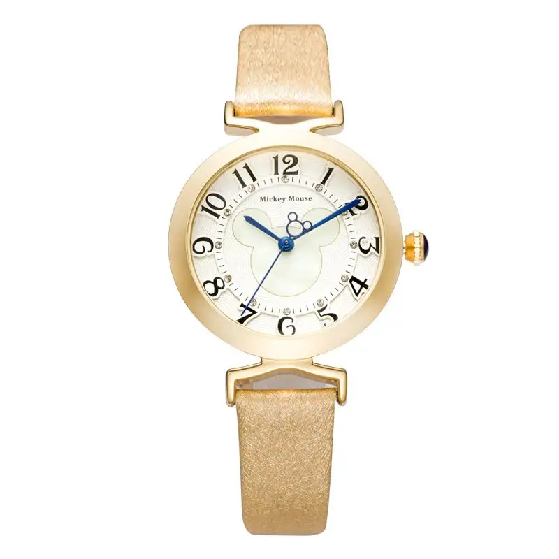 Disney часы «Микки» женские водонепроницаемые наручные часы люксовый бренд милые школьные студенческие девушки женские часы Reloj Mujer женские часы - Цвет: 4