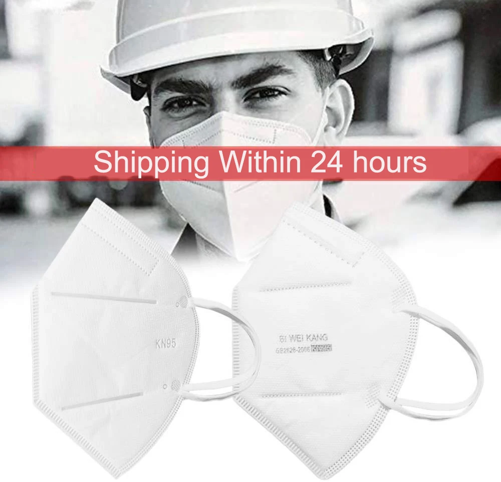 

Fast delivery Anti-Haze Profession Kids Adult Face Protective Mask KN95 N95 Anti-Dust Fog PM2.5 Safety Health Earloop Dust Masks