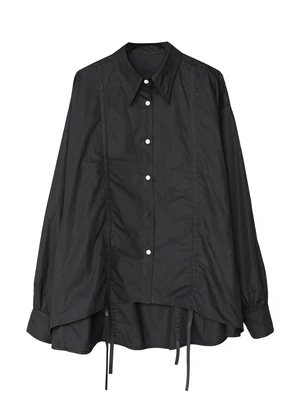 New Turtleneck Blouse Thin long-sleeved Retro Hong