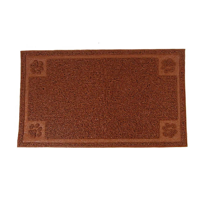 1PC Pet Feeder Bowl Mat For Dog Cat Easy To Clean PVC Feeding Pad Cats Litter Mats Non Slip Waterproof Mats Pet Tools