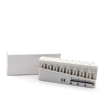 

Dentsply root canal measuring table can be repeatedly sterilized at high temperature and high pressure with ruler