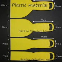 4 шт./компл. длина 180 мм пластиковый шпатлевка нож-Скребок Инструмент для украшения краски