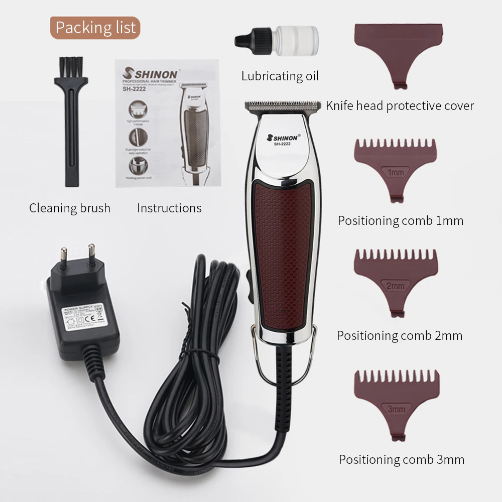 Электрическая машинка для стрижки волос профессиональная машинка для стрижки мужчин машинка для стрижки волос Беспроводная Машинка для стрижки волос перезаряжаемый инструмент для парикмахерской EU Plug
