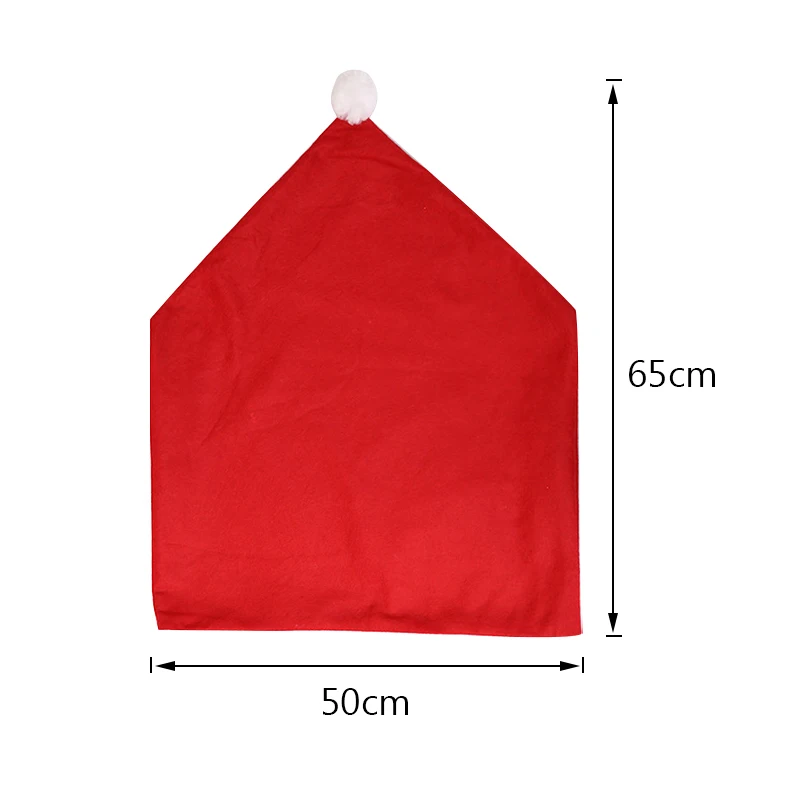 Рождественские чехлы для стульев, для столовой, съемные, моющиеся, тянущиеся, чехлы для сидений, вечерние, для ужина, для отеля, рождественские украшения для дома